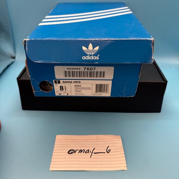 adidas Samoa VNTG 'Mystery Red' m8.5 w10 - Picture 8 of 12